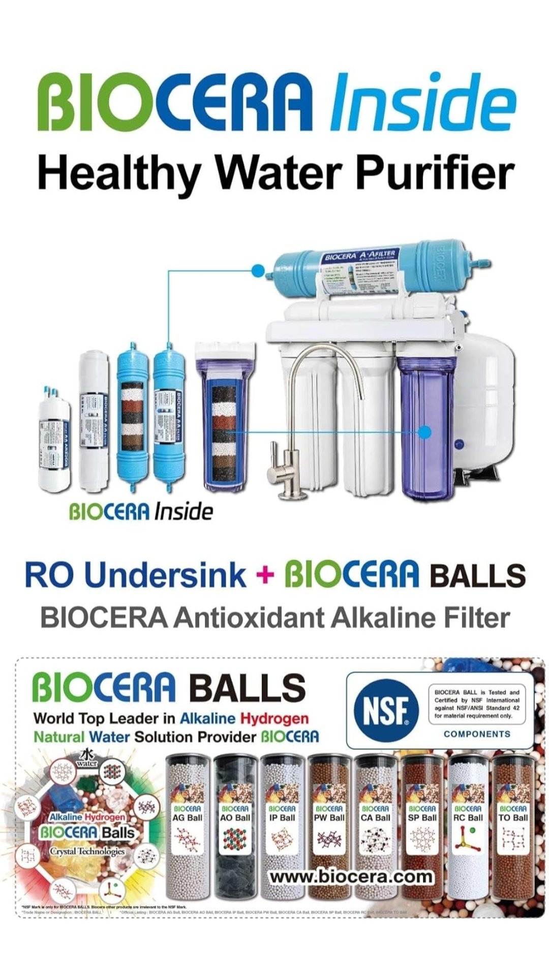 biocera aa antioxidant alkaline water filter for ro water purifier – 11 inch filter, ph boosting biocera aa antioxidant alkaline water filter for ro water purifier – 11 inch filter, ph boosting
