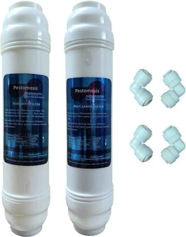 Pre Carbon & Sediment Filter Set for Domestic RO Water Purifiers - Ro ...
